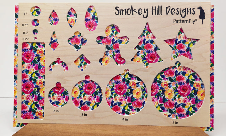 PatternPly® Full Coverage Colorful Watercolor Roses