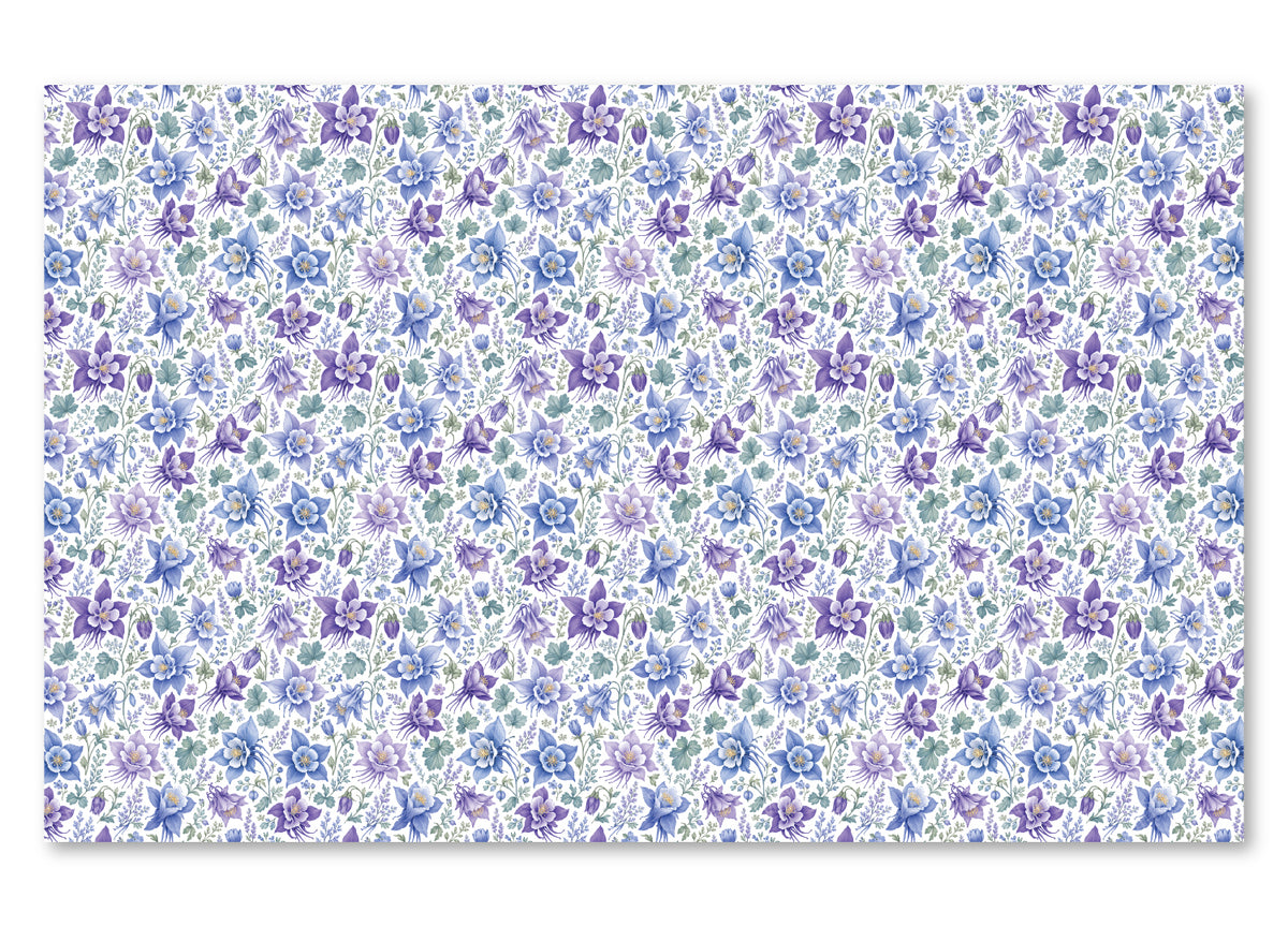 PatternPly® Scattered Columbine Flowers product photo 2