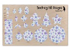 PatternPly® Scattered Columbine Flowers product photo 3