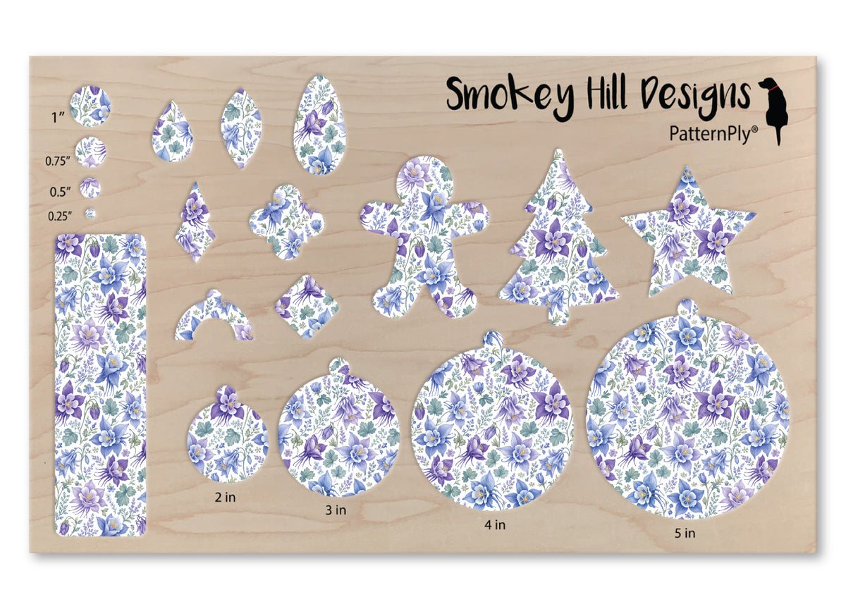 PatternPly® Scattered Columbine Flowers product photo 3