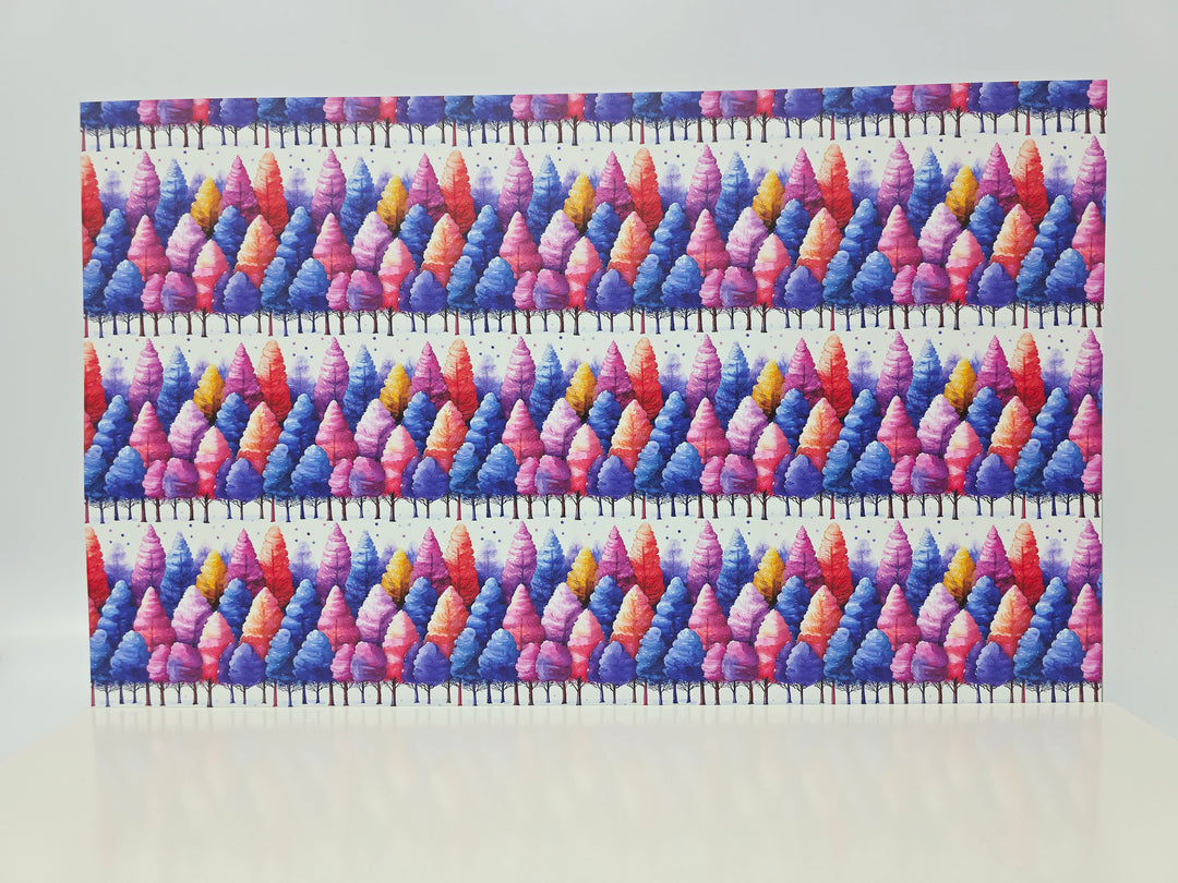 PatternPly® Full Coverage Cotton Candy Forest