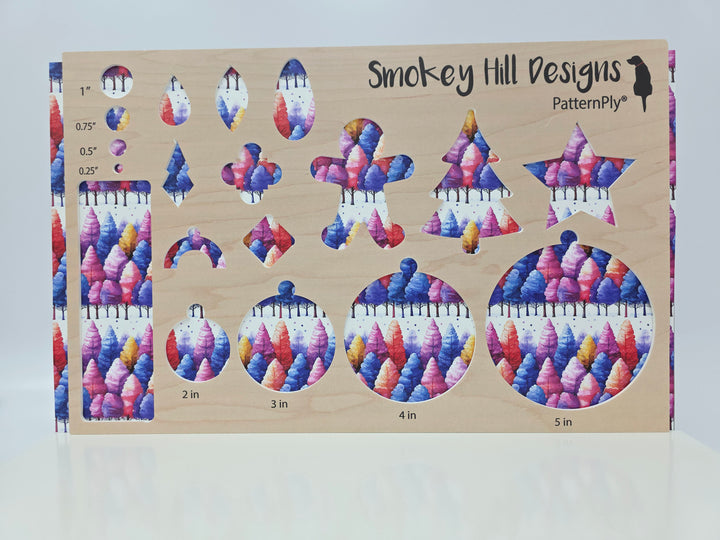 PatternPly® Full Coverage Cotton Candy Forest