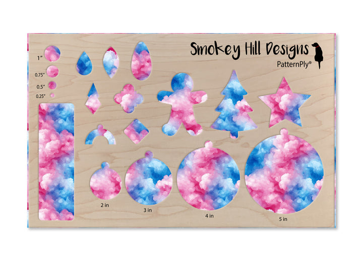 PatternPly® Full Coverage Cotton Candy Skies