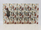 PatternPly® Transparent Cowboy Boots Cacti and Yellow Floral sheet showing the pattern