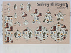 PatternPly® Full Coverage Cowboy Boots Cacti and Yellow Floral product photo 3