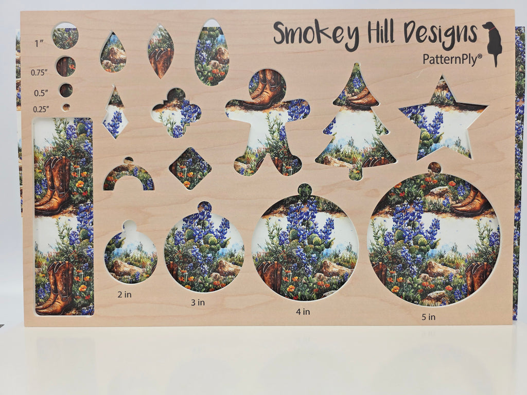 PatternPly® Full Coverage Cowboy Boots and Rocks product photo 3