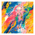 PatternPly® Full Coverage Crazy Paint Pour sheet showing the pattern