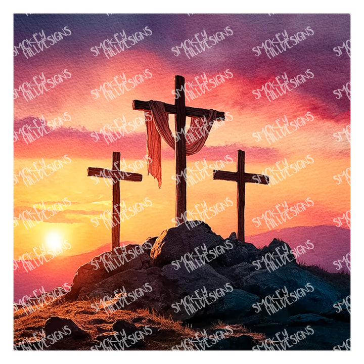 PatternPly® Transparent Crosses on the Hill