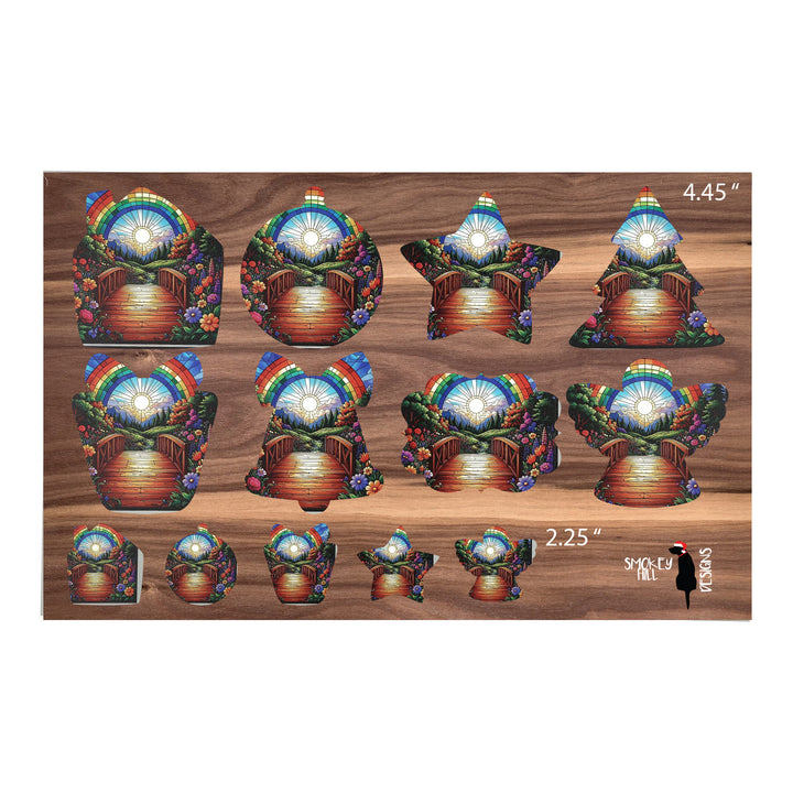 PatternPly® Transparent Crossing The Rainbow 2 sizes