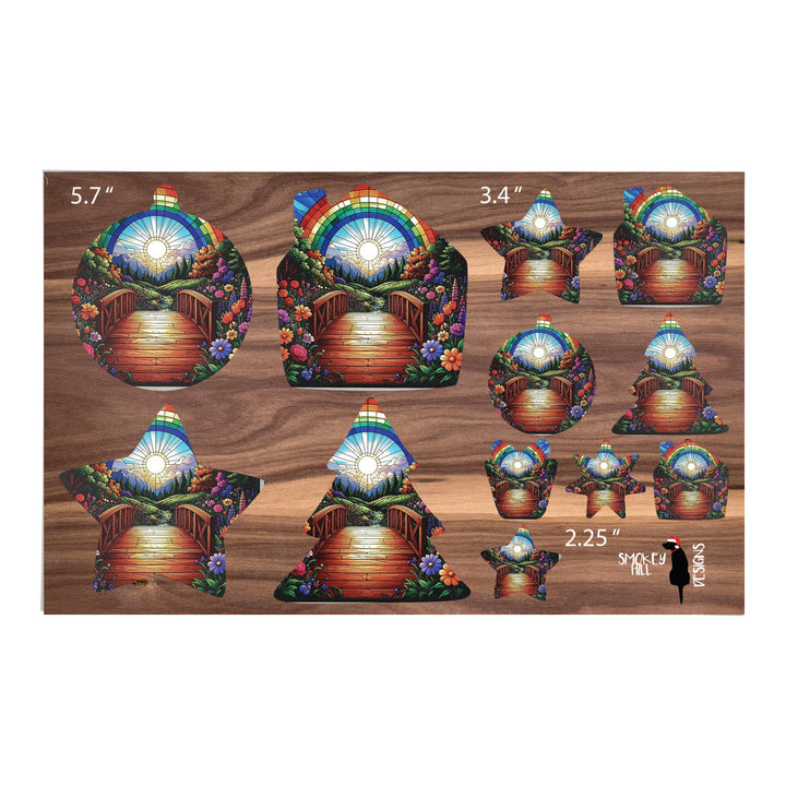 PatternPly® Transparent Crossing The Rainbow 3 sizes