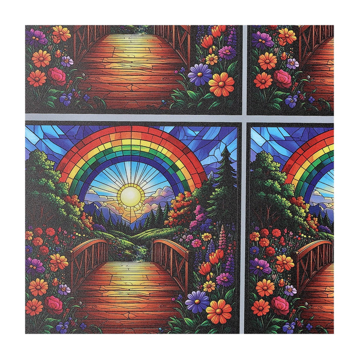 PatternPly® Full Coverage Crossing the Rainbow Bridge 3 sizes