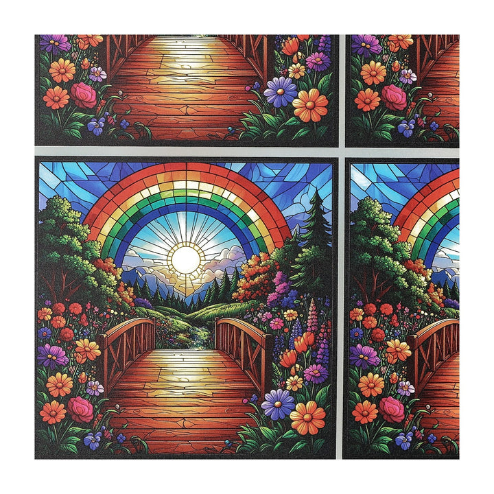 PatternPly® Transparent Crossing The Rainbow 3 sizes