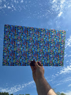 PatternPly® Transparent Wacky Christmas sheet showing the pattern