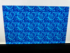 PatternPly® Transparent Light Blue and Dark Blue Tie Dye sheet showing the pattern