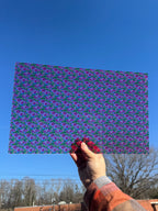 PatternPly® Transparent Mini Pink Preppy Roses sheet showing the pattern