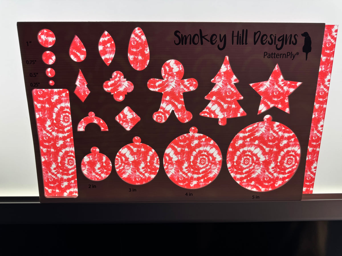 PatternPly® Transparent Red and White Tie Dye product photo 2