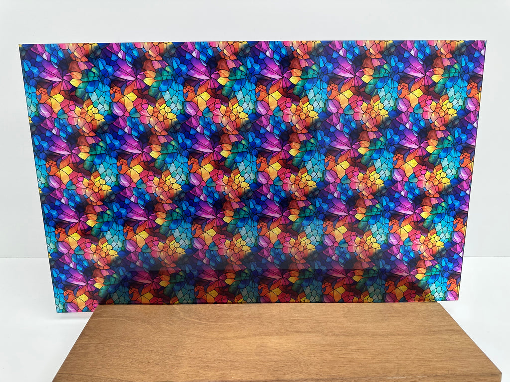 PatternPly® Transparent Colorful Stained Glass product photo 3