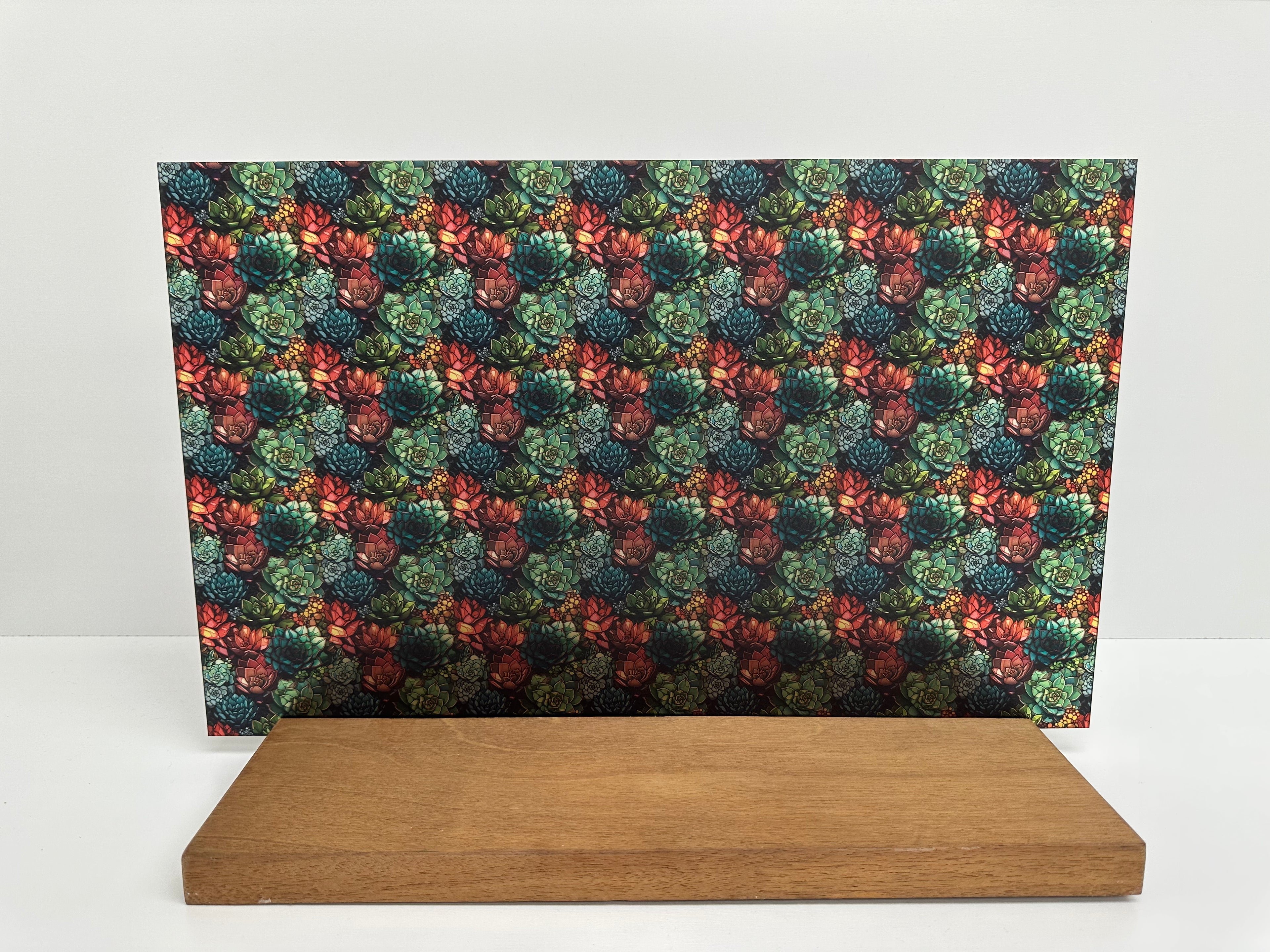 PatternPly® Transparent Succulent Stained Glass product photo 3