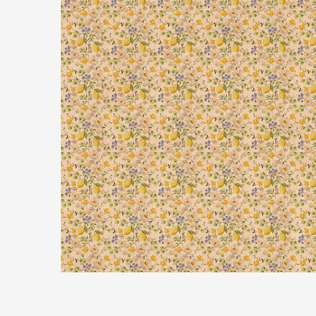 PatternPly® Naturals Dainty Lemons sheet showing the pattern