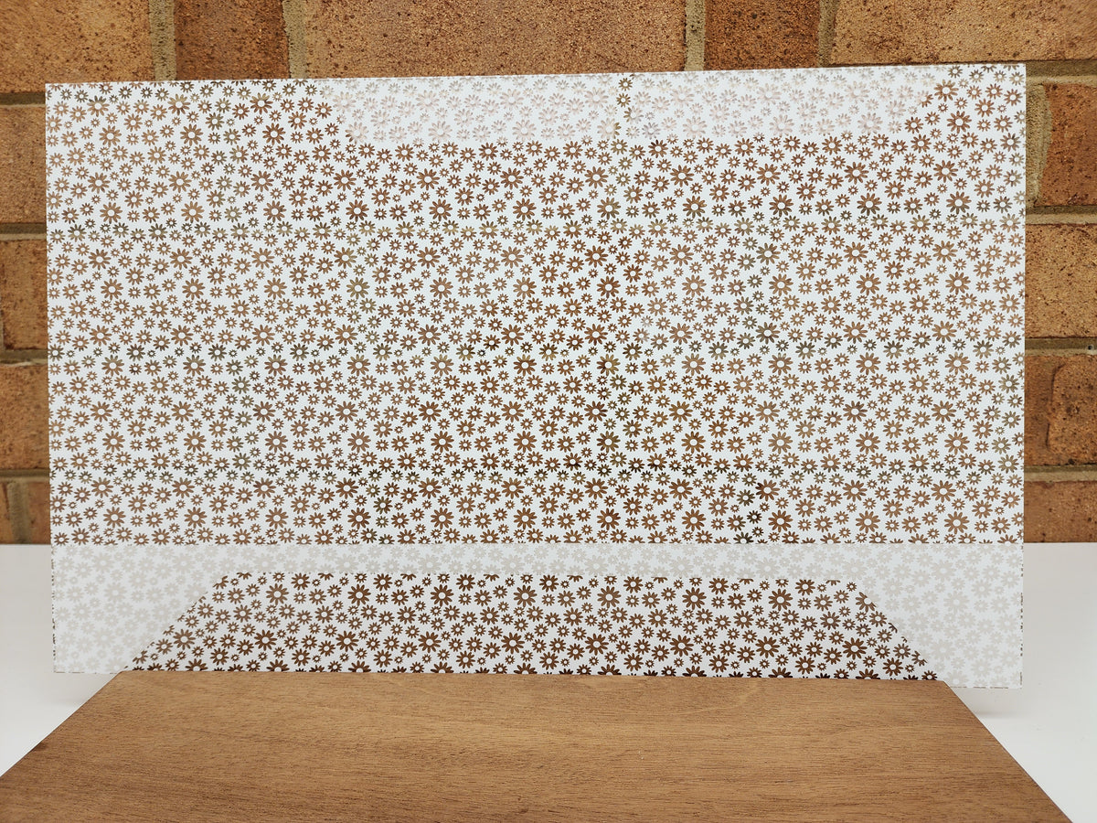 PatternPly® Scattered Daisies WHITE product photo 3