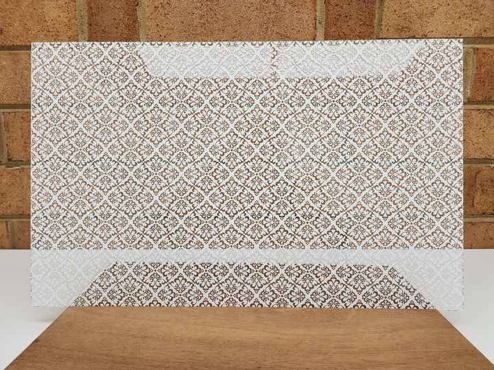 PatternPly® Scattered Damask WHITE