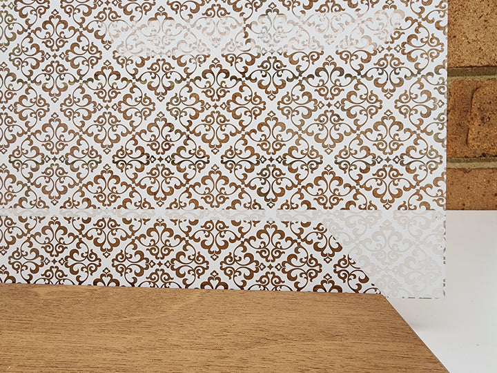 PatternPly® Scattered Damask WHITE