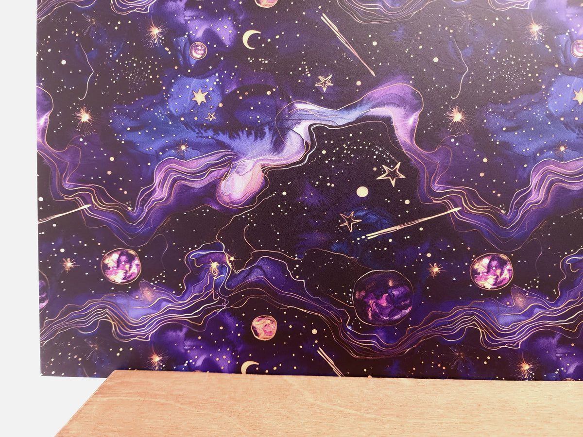 PatternPly® Full Coverage Dark Cosmos sheet showing the pattern