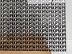 PatternPly® Scattered Defund PTA sheet showing the pattern