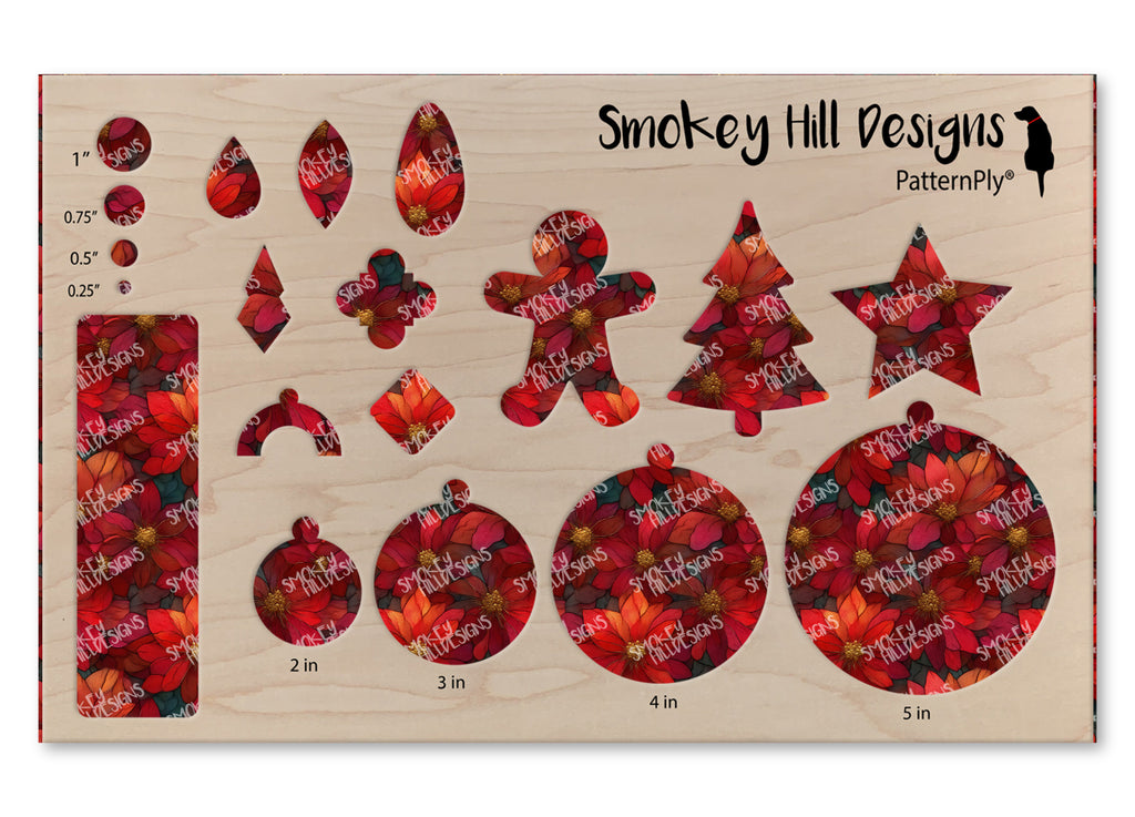 PatternPly® Full Coverage Dense Poinsettias product photo 3