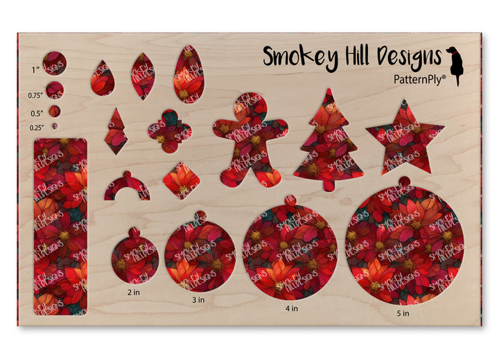 PatternPly® Full Coverage Dense Poinsettias