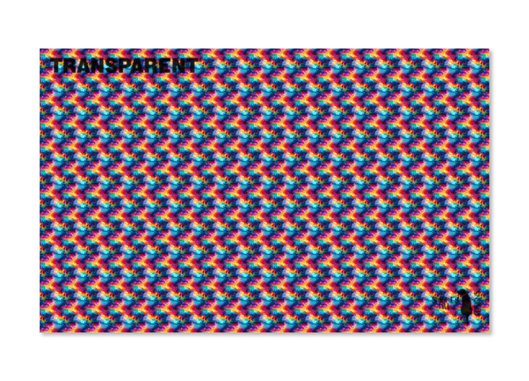 PatternPly® Transparent Dense Rainbow Storm MICRO