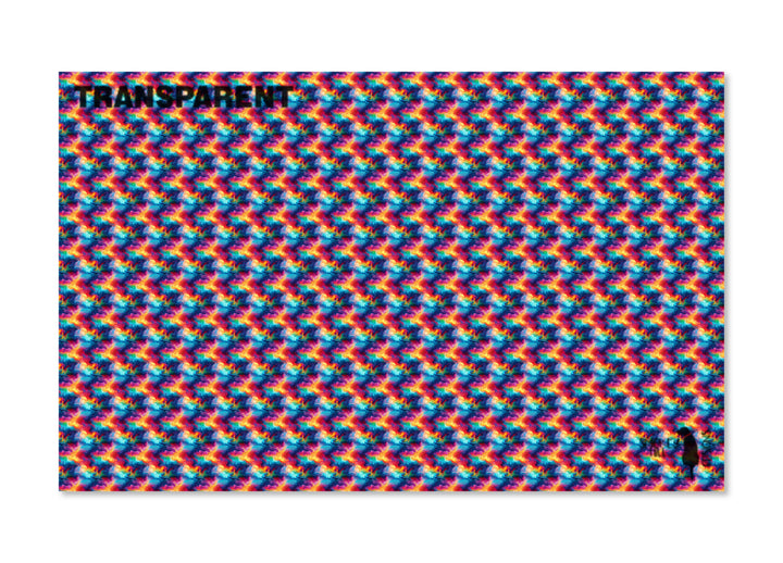 PatternPly® Transparent Dense Rainbow Storm MICRO