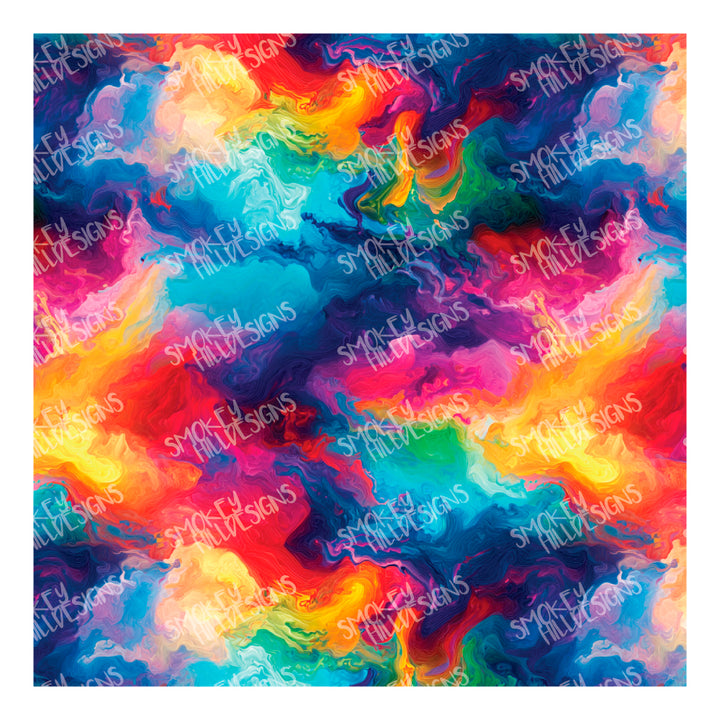 PatternPly® Full Coverage Dense Rainbow Storm