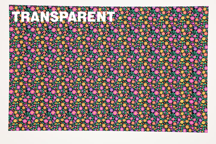 PatternPly® Transparent Dia de Los Muertos Floral Micro