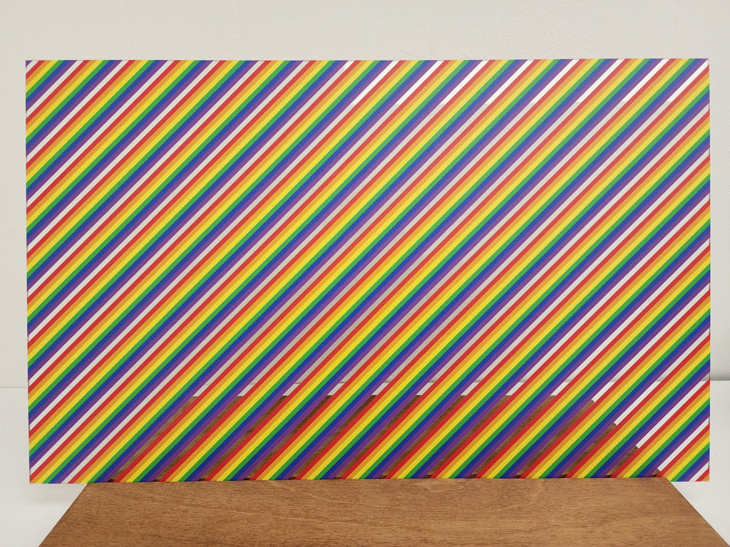 PatternPly® Scattered Diagonal Rainbow Stripes product photo 3