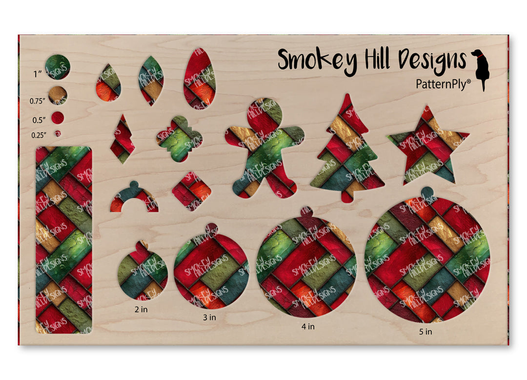 PatternPly® Full Coverage Diagonal Stained Glass