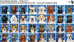 PatternPly® Transparent Dog Breed Series Volume 7 Dog Portraits in Watercolor Sampler product photo 4