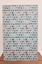 PatternPly® Full Coverage Dogs VERTICAL sheet showing the pattern