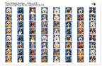 PatternPly® Full Coverage Dog Breed Series Volume 2 Dog Portraits in Watercolor Teeny Sampler: sampler sheet of small…