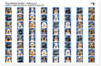 PatternPly® Full Coverage Dog Breed Series Volume 3 Dog Portraits in Watercolor Teeny Sampler: sampler sheet of small…