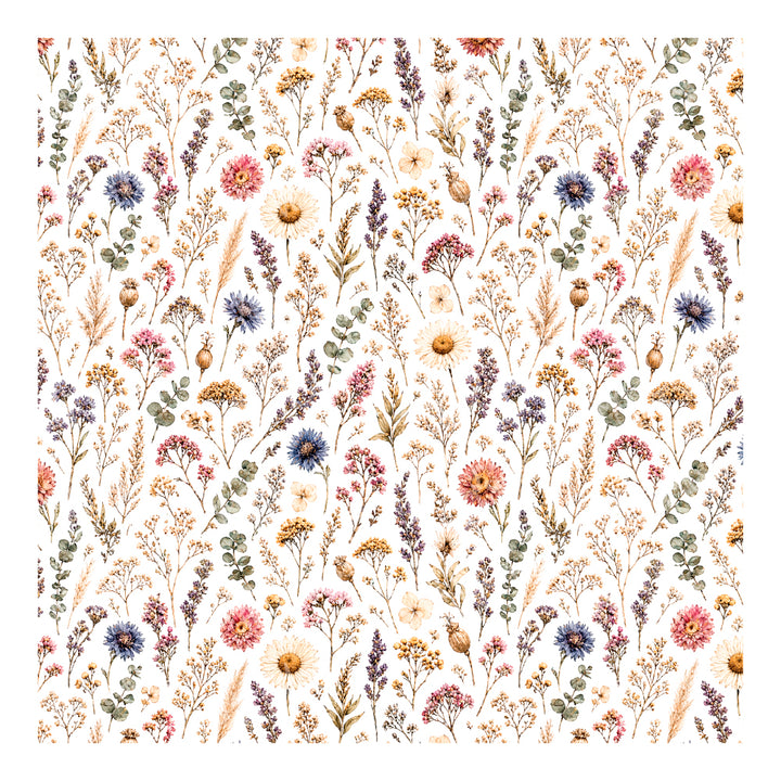 PatternPly® Scattered Dried Pressed Flowers