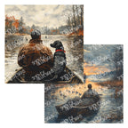 PatternPly® Transparent Duck Hunter sheet showing the pattern