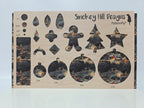 PatternPly® Full Coverage Dusk Winter Village product photo 3