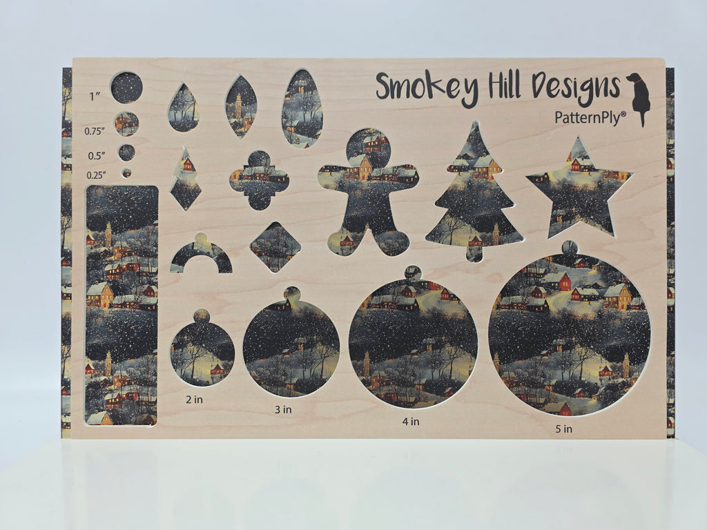 PatternPly® Transparent Dusk Winter Village product photo 3