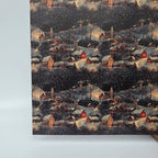PatternPly® Full Coverage Dusk Winter Village sheet showing the pattern