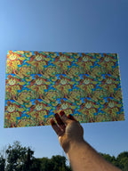 PatternPly® Transparent Scarecrow sheet showing the pattern