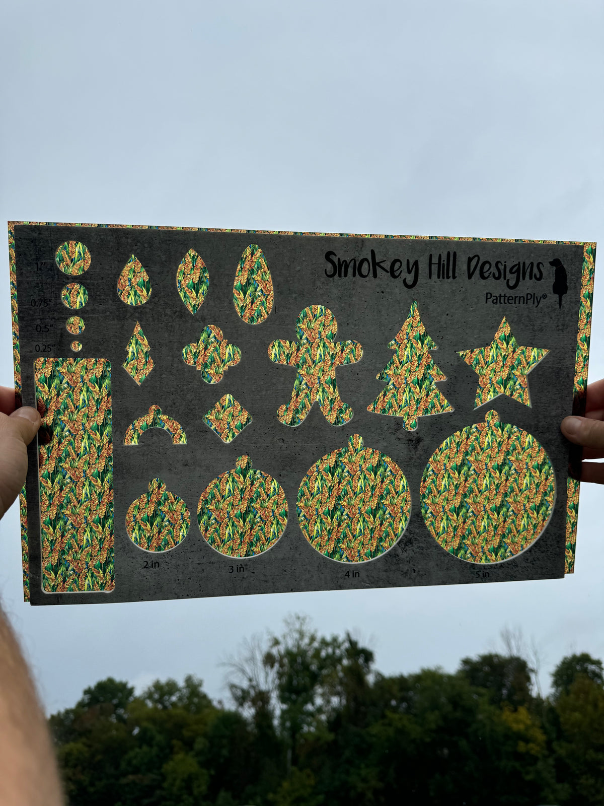 PatternPly® Transparent Micro Stained Glass Wheat product photo 2