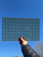 PatternPly® Transparent Mini Retro Western sheet showing the pattern
