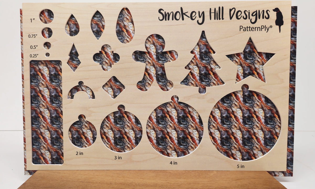 PatternPly® Full Coverage Mini Earth Tones Ink product photo 2