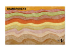 PatternPly® Transparent Earthtone Watercolor Ripples product photo 2
